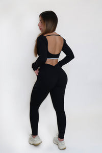 Refined leggings with side pockets