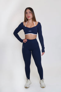 Refined leggings with side pockets