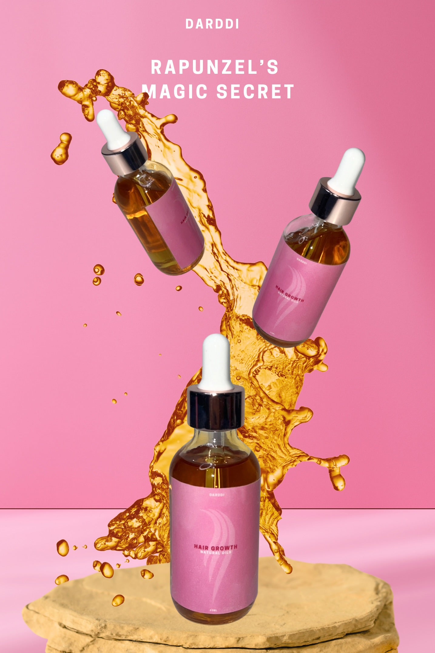 Rapunzel's magic secret - Hair Oil