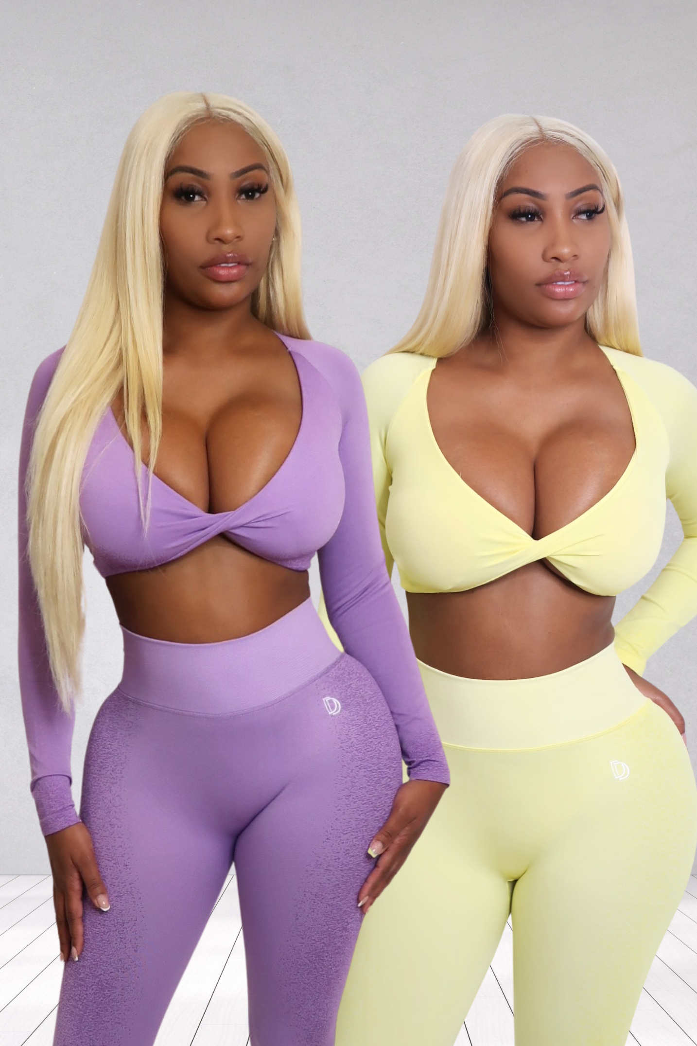 Curvique sports bra long sleeve