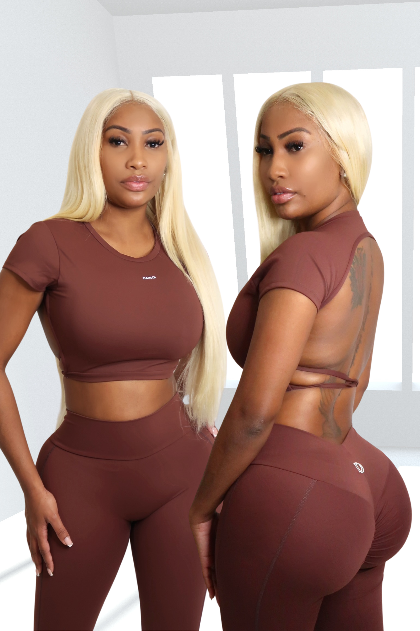 Svelte crop top short sleeve