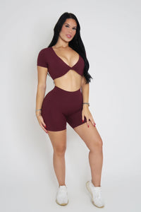 On the edge shorts