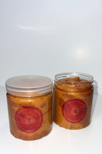Foaming sugar scrub - 100% Natural