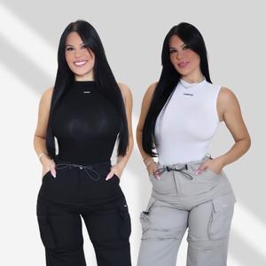 Timeless bodysuit short sleeve Casual